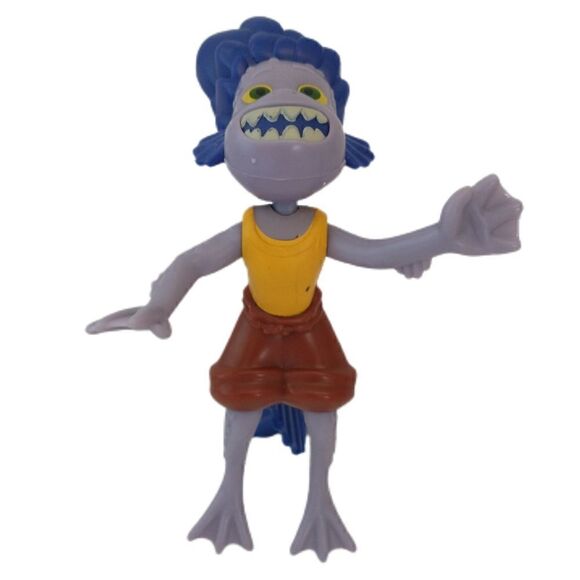 McDonalds LUCA ALBERTO SCORFANO Swim Figure 2021 Happy Meal Disney Pixar Figure. - Picture 6 of 16